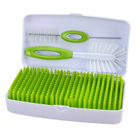 Fashion Portable Folding Lawn Bottle Rack Drying Rack Brush Bottle Cleaning Kit Durable Baby Music Bottle Holder