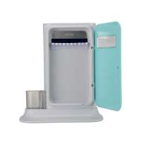 ultraviolet bathroom toothpaste dispenser uv toothbrush sanitizer auto sterilization box