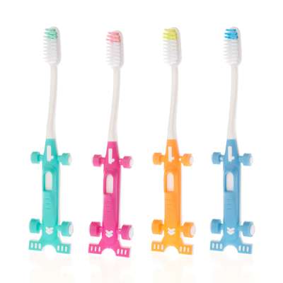 Custom F1 shape youth nice ortodontic plastic toothbrush