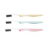 Wholesale Hot Selling Soft Bristle Adult Charcoal Toothbrush