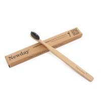 Box travel case pack kit bamboo toothbrush