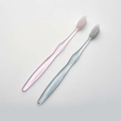 Gentle personal cleaning colorful hotel kids plastic toothbrush